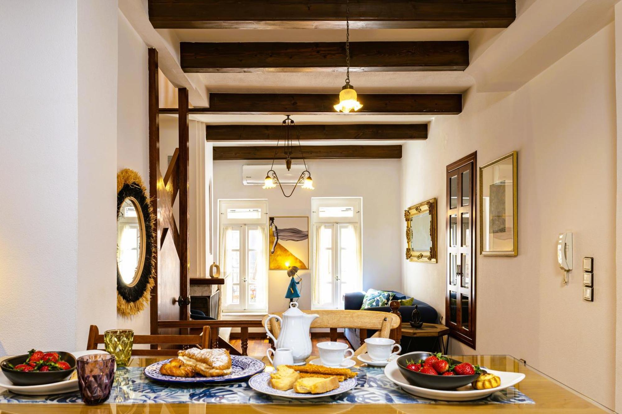 חאניה Chanialiving Venetian Luxury House-Near Plaza Parking מראה חיצוני תמונה